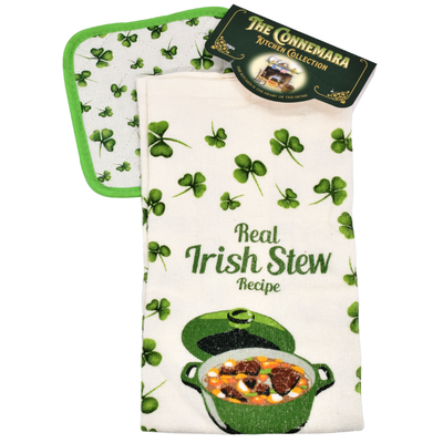 Stew Towel and Pot Holder